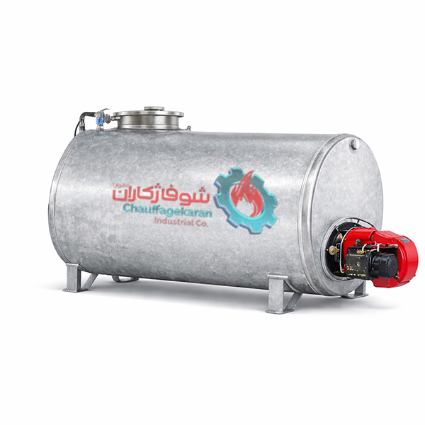 دیگ آبگرم مستقیم صنعتی 2 دیگ آبگرم مستقیم مشعل دار