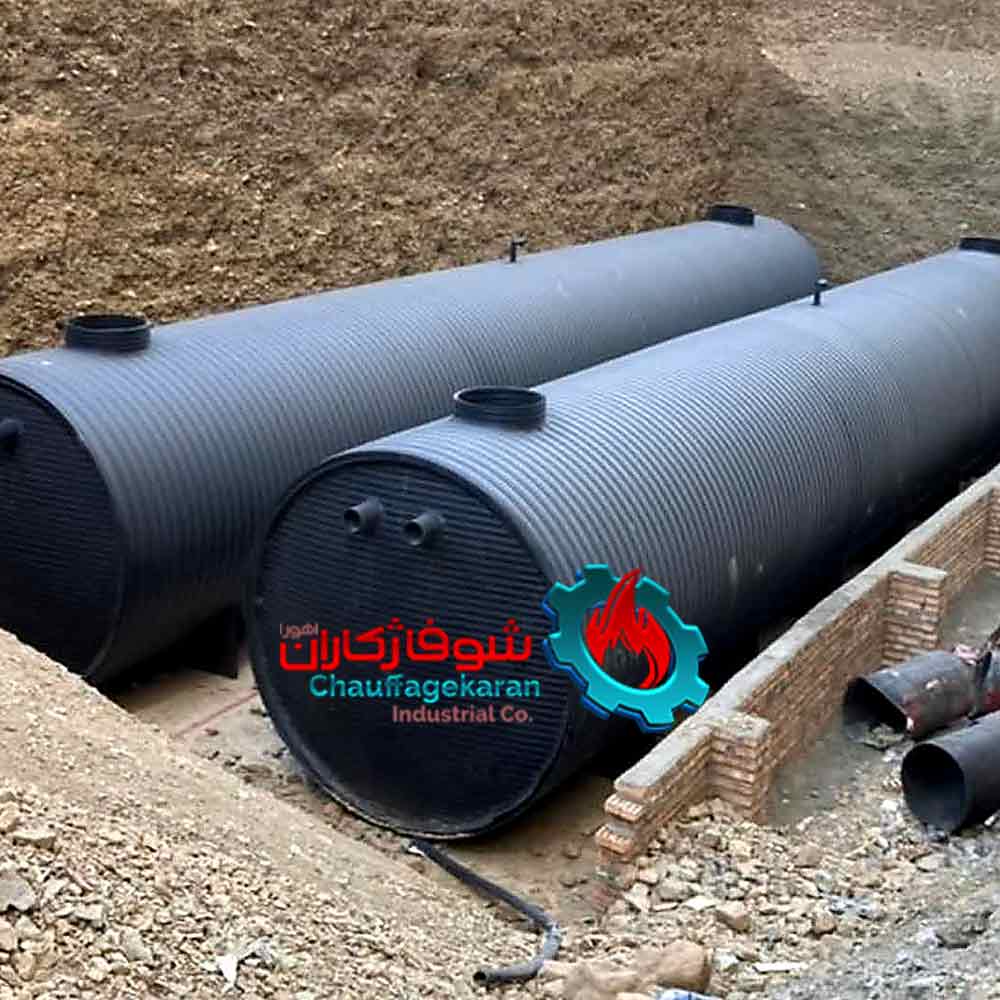 7 مرحله نصب سپتیک تانک (راهنمای تخصصی) 1 نصب اصولی سپتیک تانک فاضلاب
