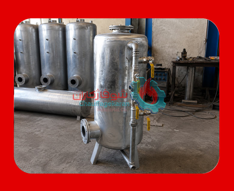 فیلتر شنی استخر ابعاد ۱۰۰ در ۵۰ ساخته شده توسط شوفاژکاران